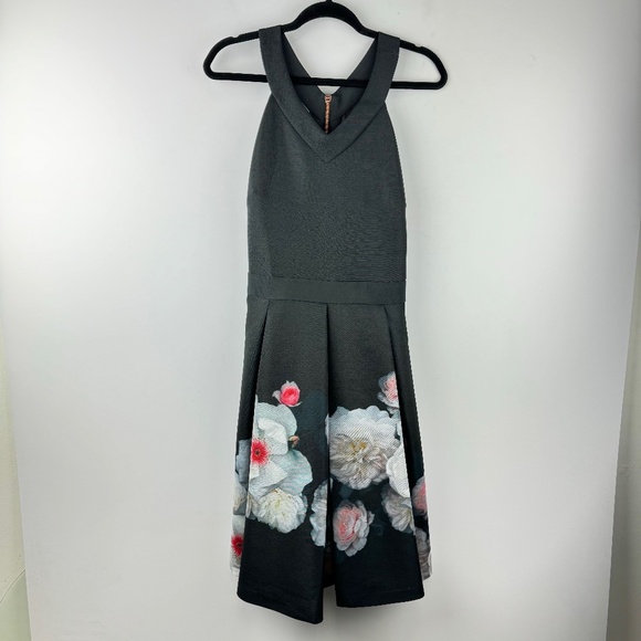 Ted Baker Jelina Chelsea Skater Dress - Size 4 - Picture 2 of 4